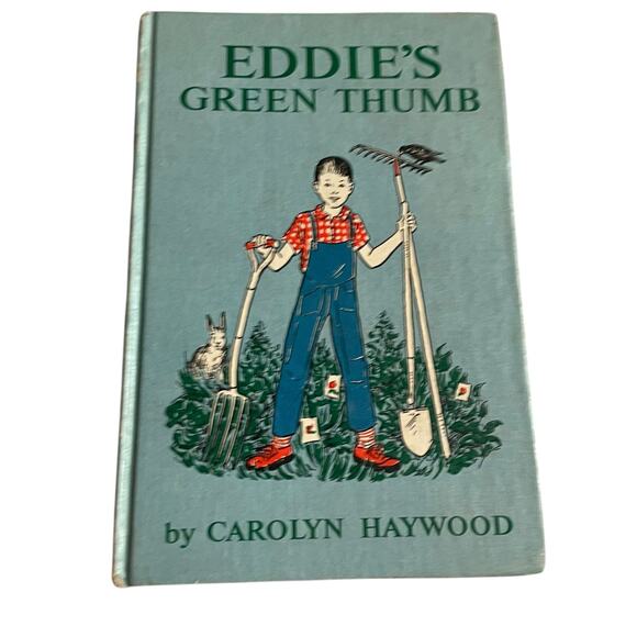 Eddies Green Thumb Book Vintage 1964 Child Hardcover BC Edition Carolyn Haywood - Picture 1 of 14
